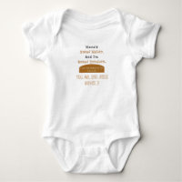 Casser le pain ensemble le maillot de bébé T-shirt