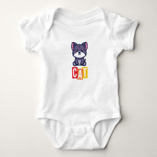Body Cat Baby Jersey Bodysuit