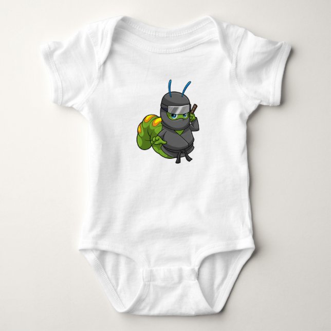 Body Caterpillar comme Ninja avec épée (Devant)