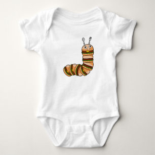 Body Caterpillar en Cheeseburger avec boeuf & salade