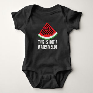 Body Ce n'est pas une pastèque - Palestinien keffiyeh