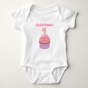 Body Ce Petit Gâteau est Un, Premier Anniversaire, Bébé