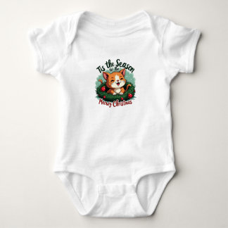 Body C'est la saison d'être chatte Baby Shirt