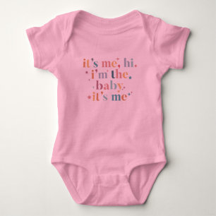 Body C'est moi Salut Je suis le bébé C'est moi Bodysuit