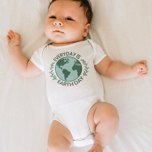 Body Chaque Jour Est Le Jour De La Terre - Vintage Amou
