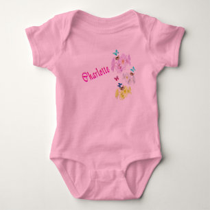 Body Charlotte Nom Logo, Bodysuit bébé