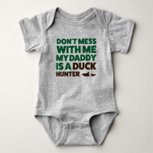 Body Chasse de canard bébé Jersey Bodysuit Chemise