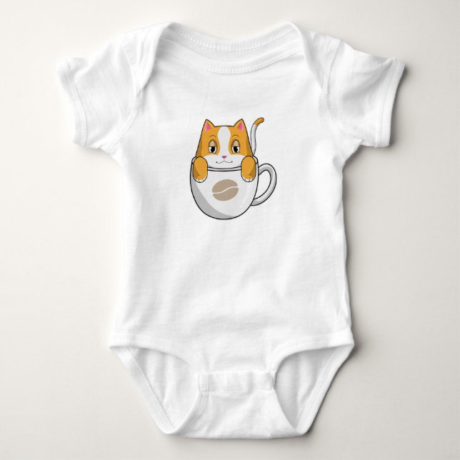 Body Chat avec café Coupe (Devant)