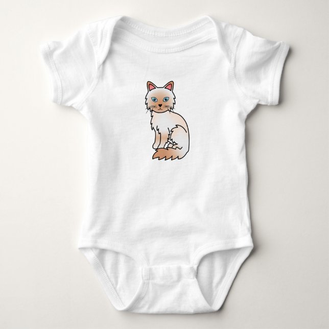 Body Chat Birman / Ragdoll Point Rouge (Devant)