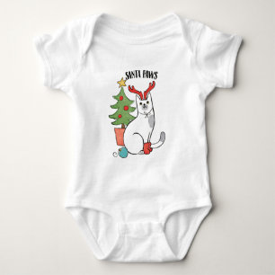 Body Chat de renne des pattes de Père Noël