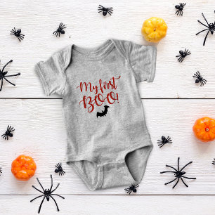 Body Chauve-souris d'Halloween Mon premier boo!