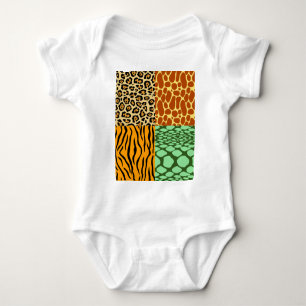 Body Cheetah, Giraffe, Tigre et Serpent