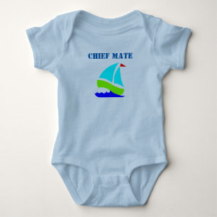 Body Chef du navire Mate Baby Romper