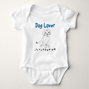 Body Chemise Amoureux des chiens Puppy