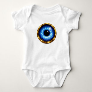 Body Chemise Bébé Mauvais Œil – Bleu Œil Protecteur Mig