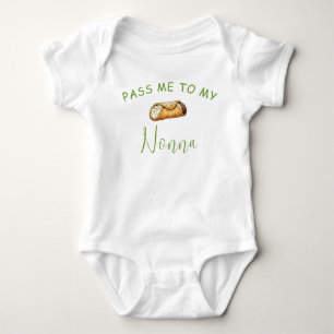 Body Chemise bébé Nonna italienne