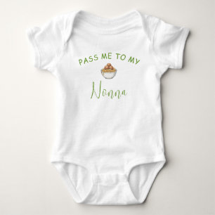 Body Chemise bébé Nonna italienne