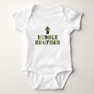 Body Chemise Camo Middle Brother / grande idée de baby 