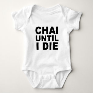 Body Chemise CHAI JUSQU'À CE QUE JE MEURE Chapeau Tapis