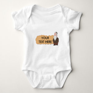 Body Chemise custumizable de bébé de rabbin juif