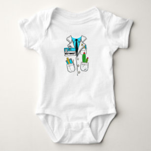 Body Chemise de laboratoire de science Badge de botanis