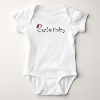 Body chemise de nourrisson de bébé de père Noël