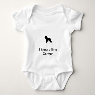 Body Chemise de nourrisson de Schnauzer