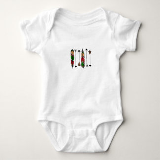 Body Chemise Flèches et plumes