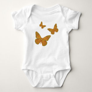 Body Chemise pour bébé et enfant Papillon monarque indi