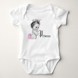 Body Chemises de bébé fille rose adorable princesse