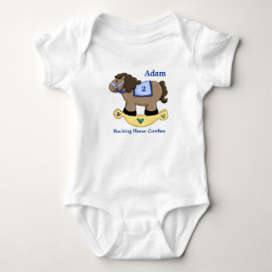 Body Cheval à roche Bleu bébé Creeper