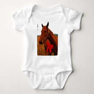 Body Cheval avec Bow rouge
