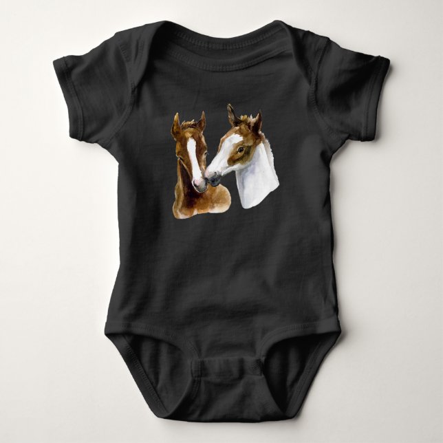 Body Chevaux de bébé (Devant)
