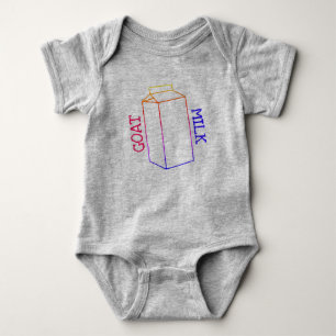 Body Chèvre Lait Onsie Bodysuit pour bébé