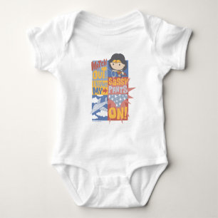 Body Chibi Wonder Woman J'Ai Mes Pantalons Sassy En T
