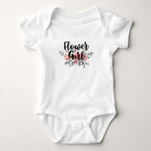 Body Chic Aquarelle Florale Fleur Mariage fille