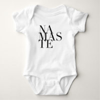 Chic Namaste Yoga Inspiré Bodysuit