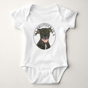 Body Chien Pitbull noir