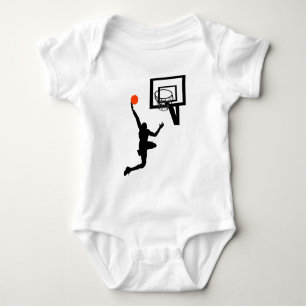 Body Chiffre de basket-ball faisant un Layup