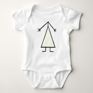 Body Chiffre de bâton pour fille - Robe jaune