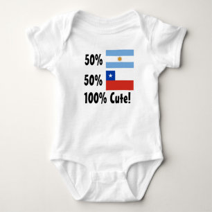 Body Chilien de l'Argentin 50% de 50% 100% mignon