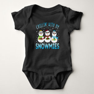 Body Chillin drôle avec mes neiges Noël