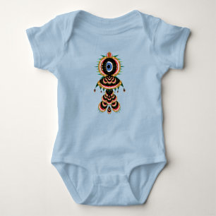 Body Chimera - Poisson Oiseau Bébé Un Pièce Bodysuit