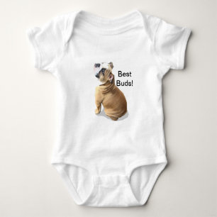 Body Chiot anglais de bouledogue avec la PERSONNALISER