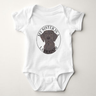 Body Chocolat Labrador Chien Big Sister