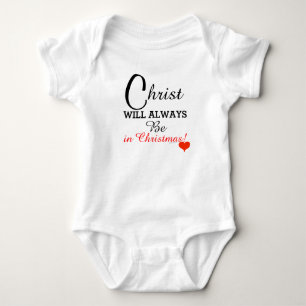 Body Christ sera toujours dans Noël Coeur Rouge Baby