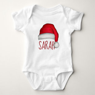 Body Christmas Cute Santa Red Whimsical Funny Hat