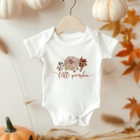 Chute petite tenue pour bébé citrouille
