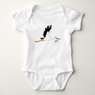 Body Cigogne livrant le bébé