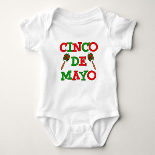 Body Cinco De Mayo Maracas colorés